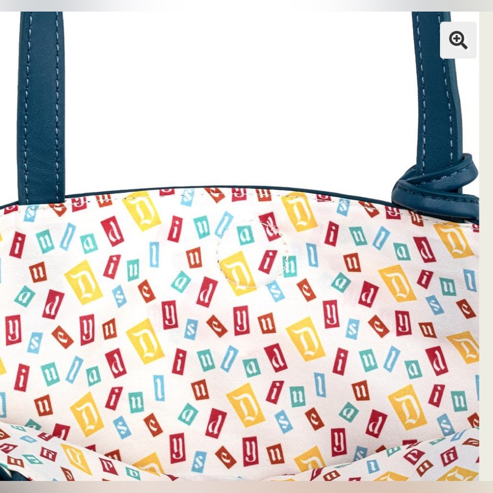 LoungeFly Disneyland 65th Anniversary Tote - Picture 5 of 10